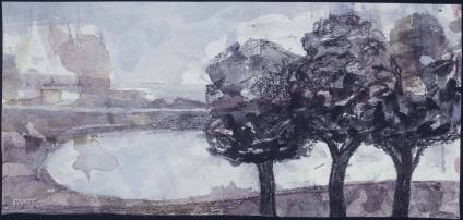 Landscape with Three Trees