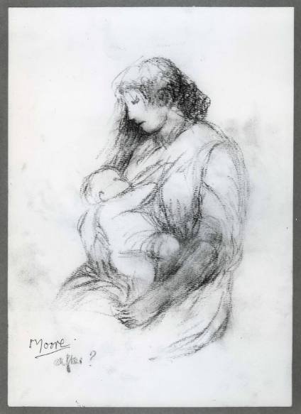 Mother and Child (Study after Renoir?)
