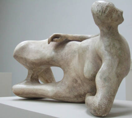 Working Model for Reclining Woman: Elbow
