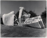 Remains of the destroyed plaster <i>Locking Piece</i>, <i>c</i>.1971