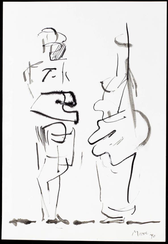 Two Standing Figures I