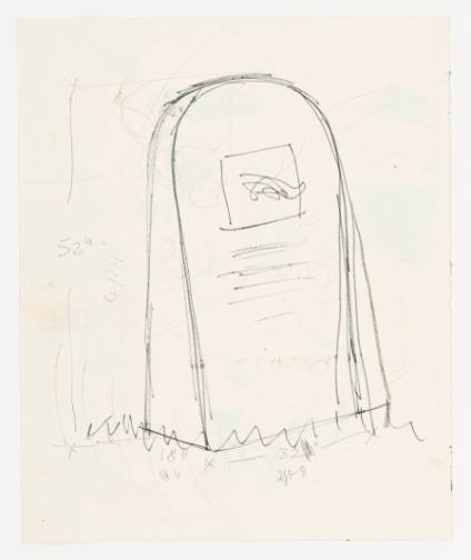 Design for Edith Sitwell's Headstone