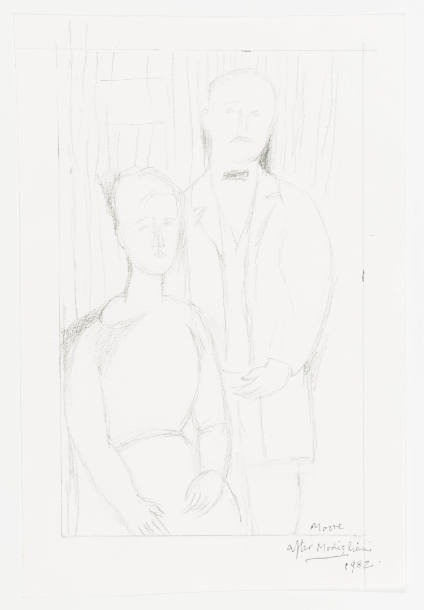 The Couple (Study after Modigliani)