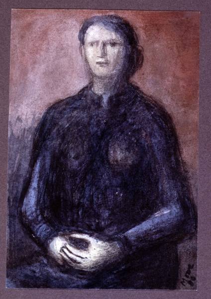 Seated Woman (after Cézanne)