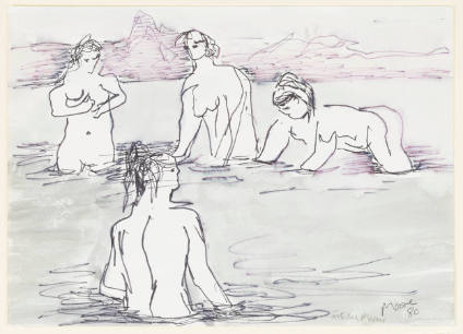 Women Bathing, Forte dei Marmi