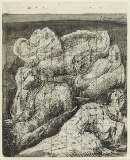 Study for 'Reclining Figures'