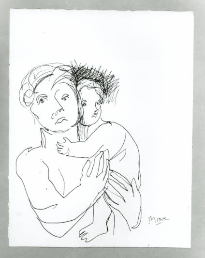 Woman and Child (after Lorenzo Ghiberti)
