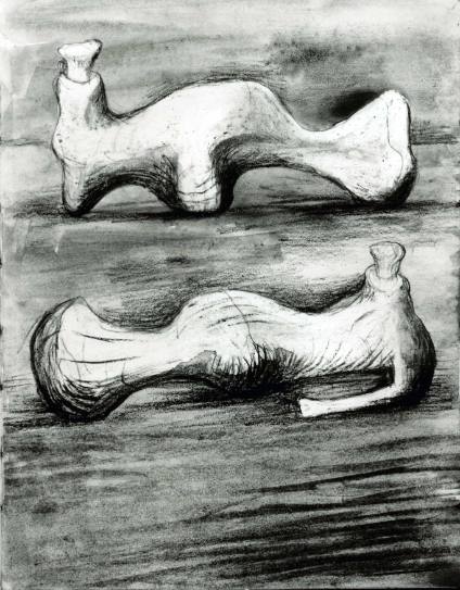 Two Reclining Figures: Ideas for Sculpture