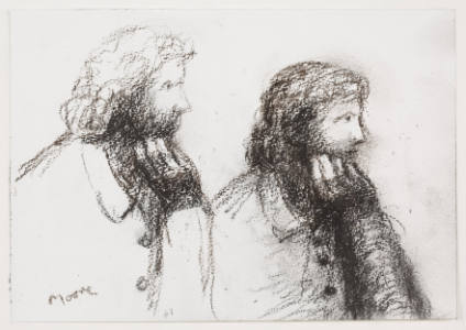 Two Pensive Figures