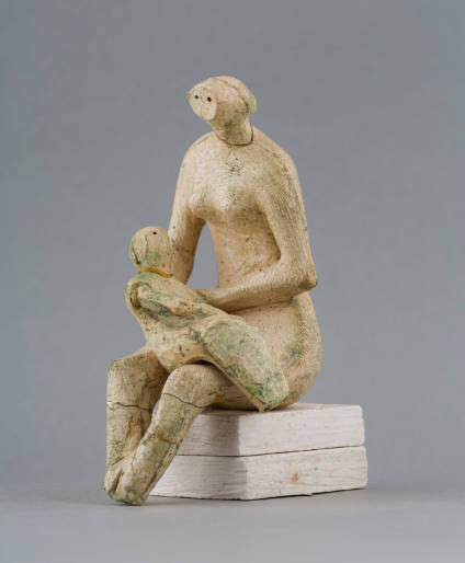 Maquette for Mother with Child on Lap