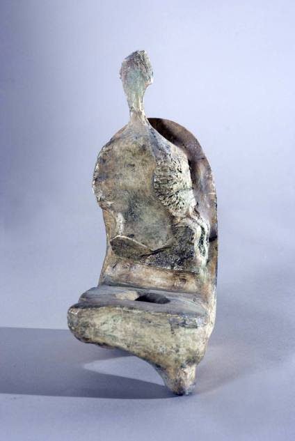 Maquette for Seated Woman: Thin Neck