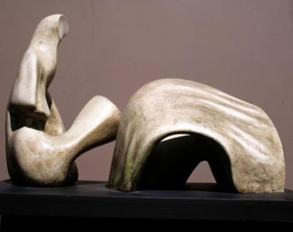 Working Model for Three Piece Reclining Figure: Draped