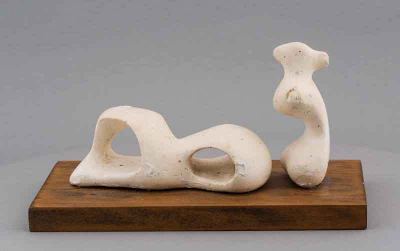 Two Piece Reclining Figure: Bust