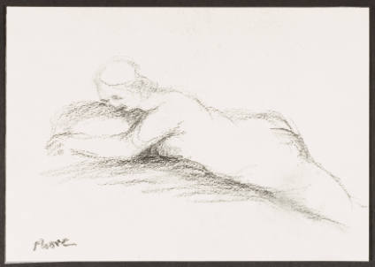 Woman Lying on Stomach