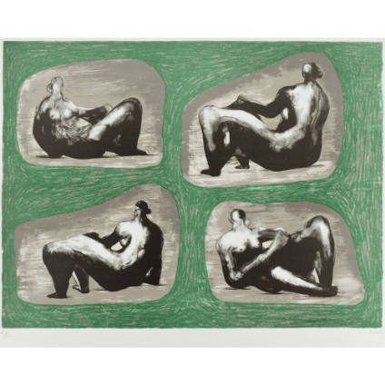 Four Reclining Figures: Caves
