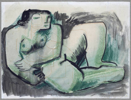 Study of a Reclining Nude I