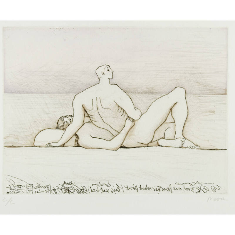Reclining Figures: Man and Woman I