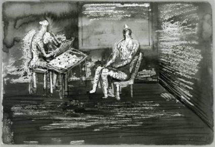 Two Figures in a Room