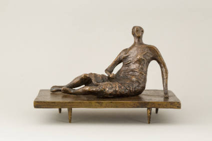 Maquette for a Draped Reclining Woman