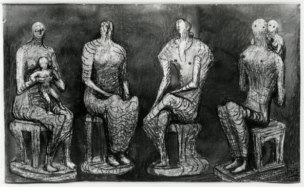 Seated Figures: Ideas for Terracotta