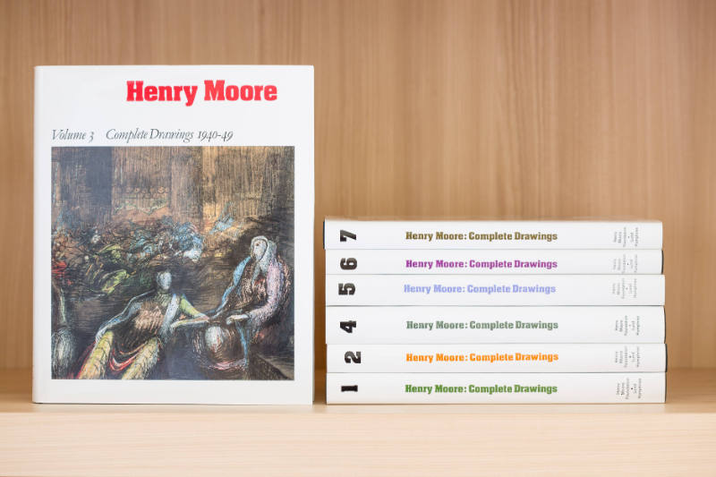 Henry Moore: Complete Drawings, Volume 3, 1940-49; edited by Ann GARROULD.