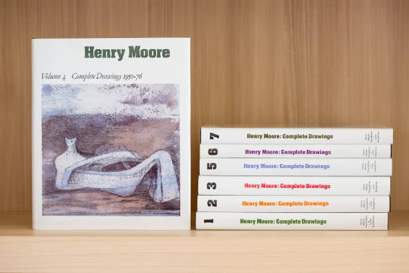 Henry Moore: Complete Drawings, Volume 4, 1950-76; edited by Ann GARROULD