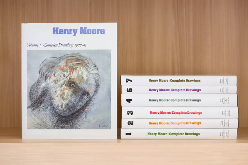 Henry Moore: Complete Drawings, Volume 5, 1977-81; edited by Ann GARROULD.
