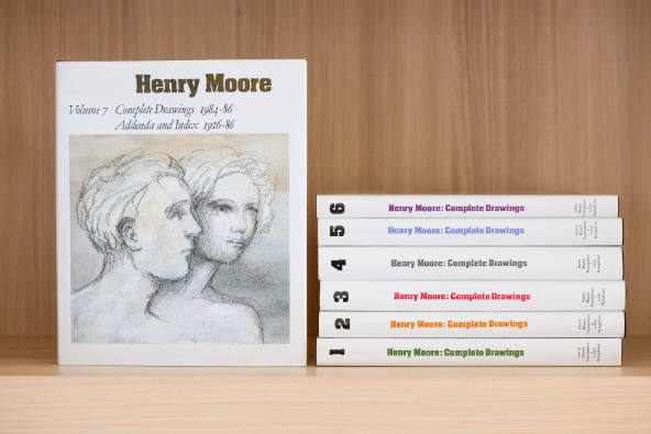 Henry Moore: Complete Drawings, Volume 7, 1984-86, Addenda and Index 1916-86; edited by Ann GARROULD