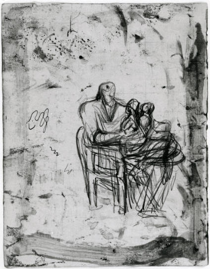 Seated Mother with Children