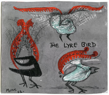 The Lyre Bird: Cover Design for Poetry