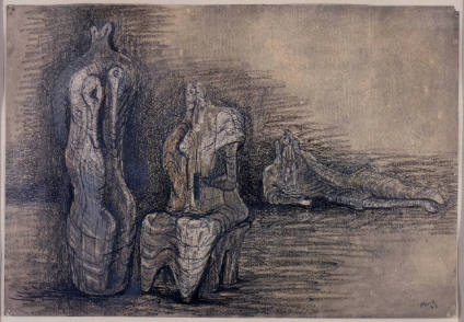 Standing, Seated and Reclining Figures