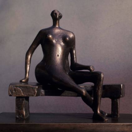 Seated Woman with Crossed Feet