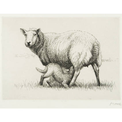 Sheep with Lamb I