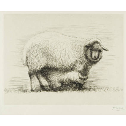 Sheep with Lamb III