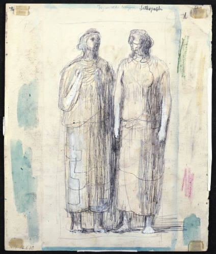 Two Standing Women