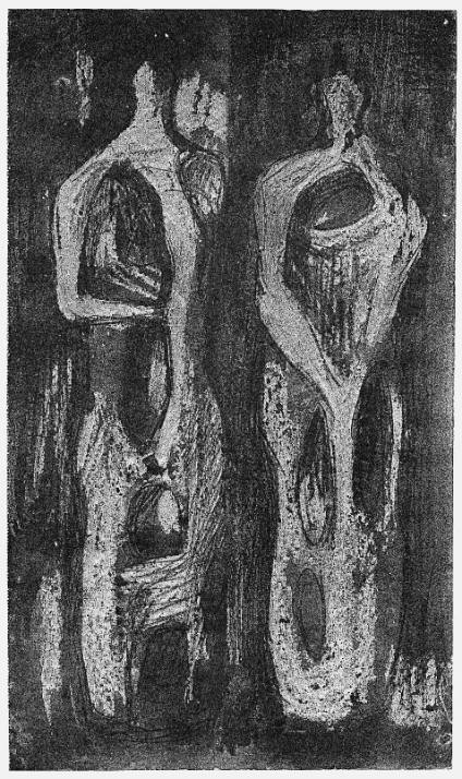 Two Standing Figures