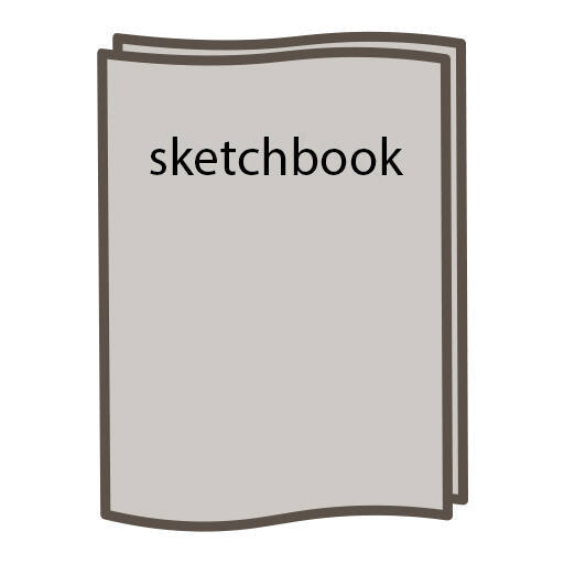 Blue Drawing Book