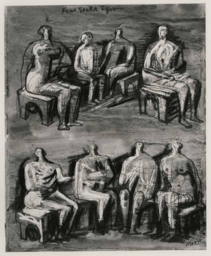 Ideas for Four Seated Figures as the Four Continents