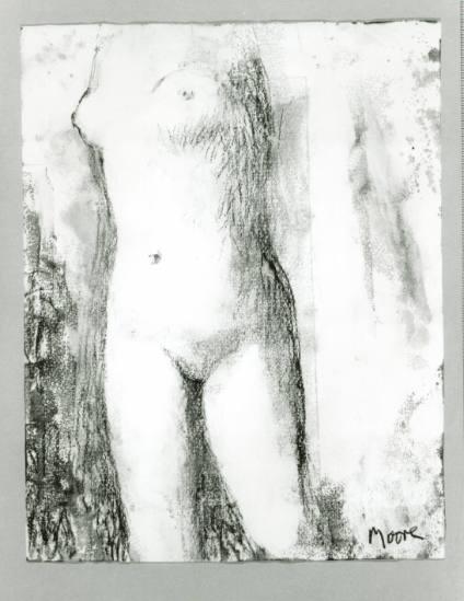 Standing Nude: Three-Quarter Figure