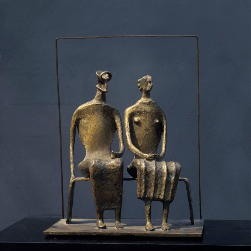 Maquette for King and Queen