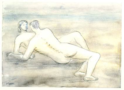 Man and Woman on Beach