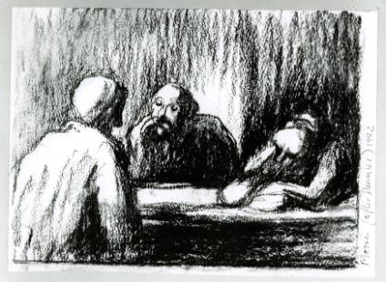 Study after Daumier