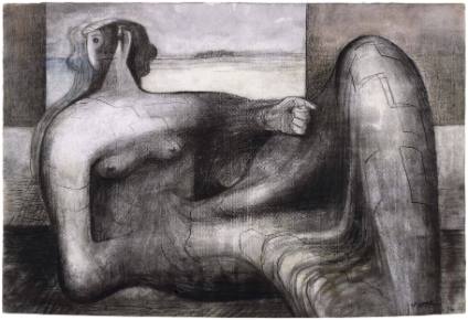 Reclining Woman in a Setting