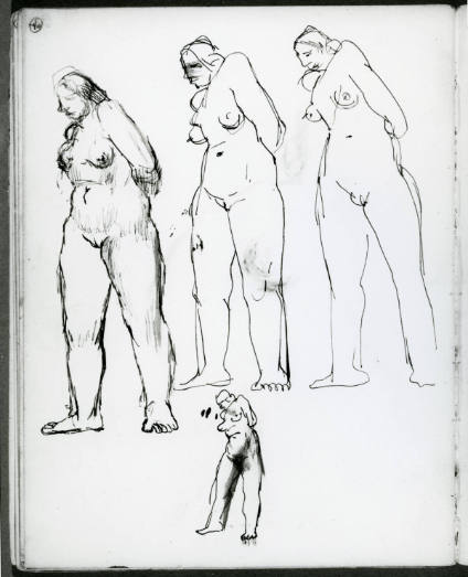 Standing Nudes