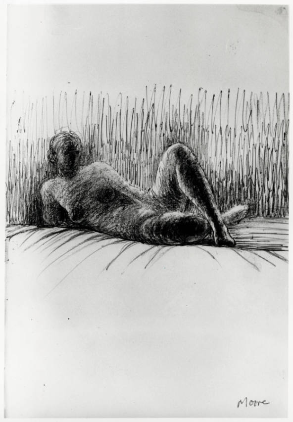 Reclining Figure on Bed