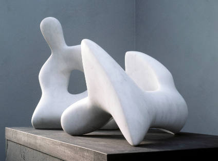 Two Piece Reclining Figure: Holes