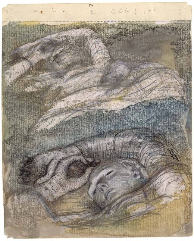 Study for 'Shelter Sleepers'