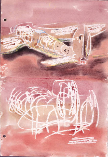 War Drawing: Aeroplanes