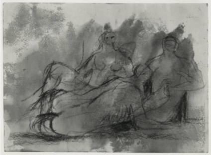 Group of Figures: Three Reclining Figures