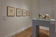 Installation view of Henry Moore: Configuration at the Henry Moore Institute 2021. photo: John …